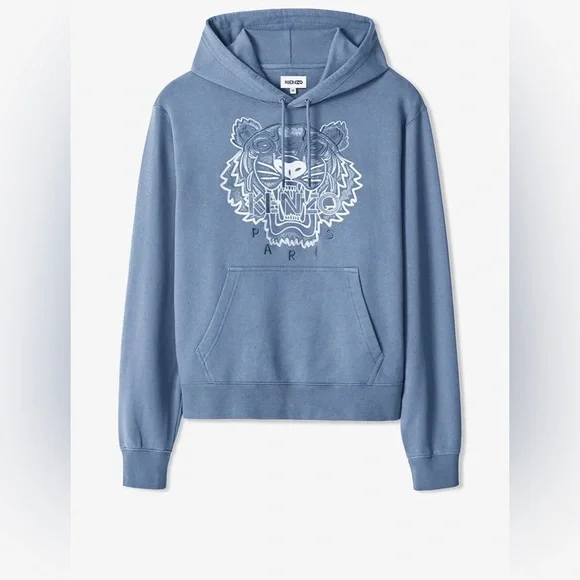 Kenzo SS21 Icon Festive Tiger Logo Hoodie - Picture 4 of 15